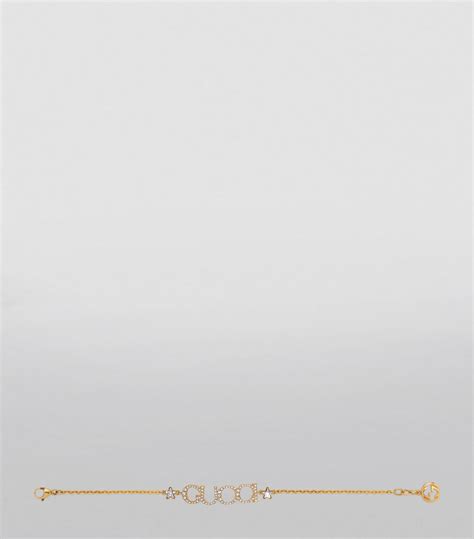 Gucci letter bracelet 